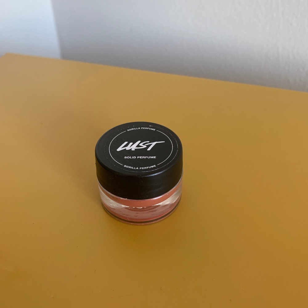 Lush solid perfume lust